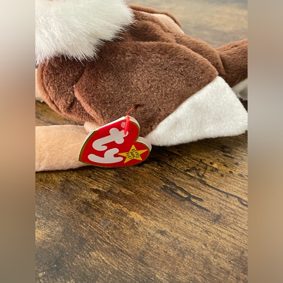 Ty Beanie Baby * Stretch the Ostrich * Date of birth: September 21, 1997 * - Picture 3 of 7